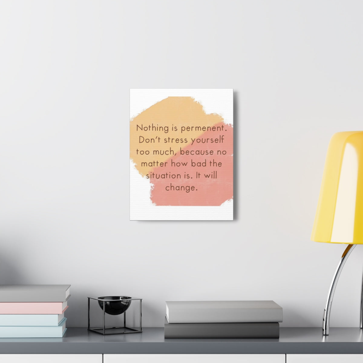 Scripture Walls Inspirational Wall Art Don't Stress Too Much Motivation Wall Decor for Home Office Gym Inspiring Success Quote Print Ready to Hang Unframed-Express Your Love Gifts