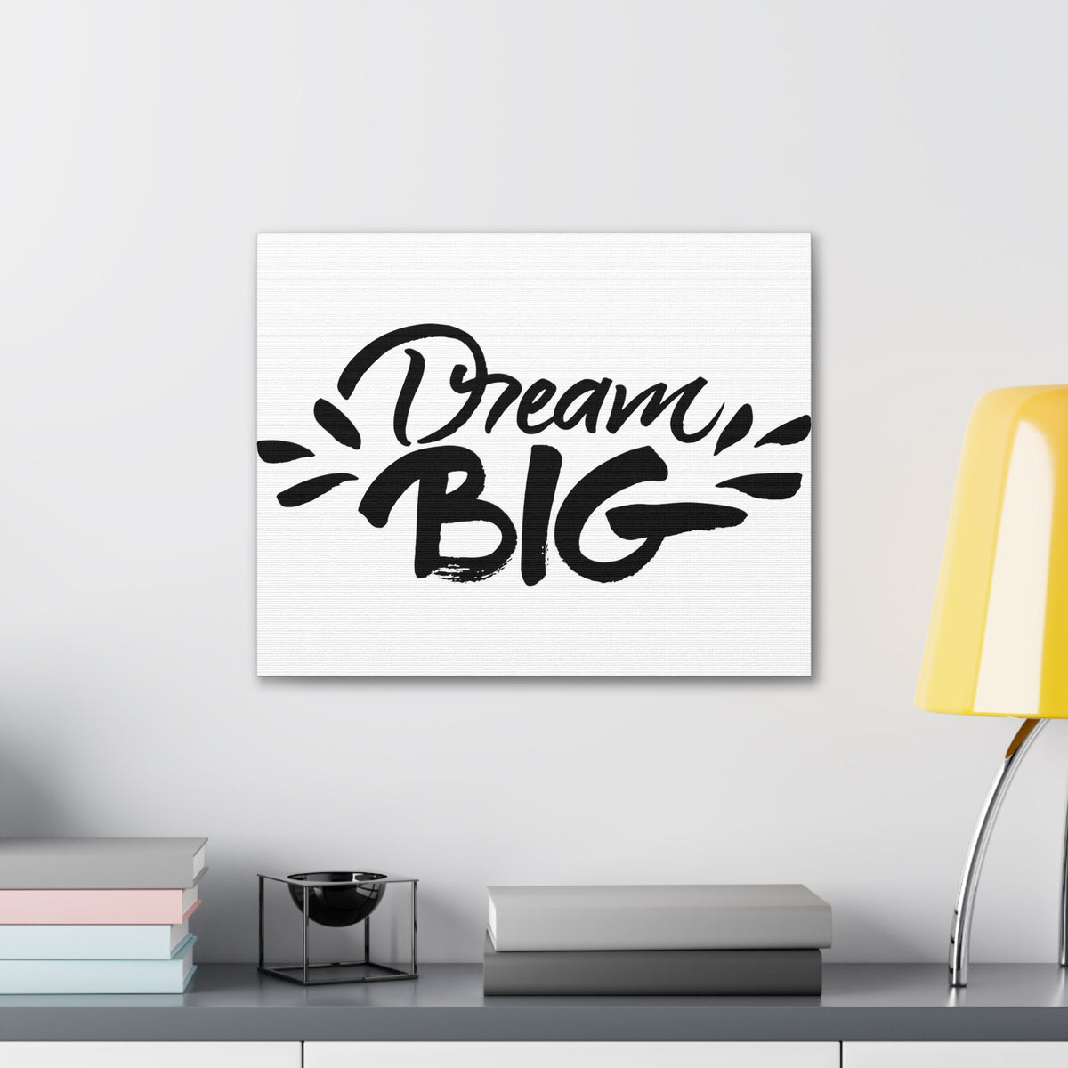 Scripture Walls Inspirational Wall Art Dream Big Plain Motivation Wall Decor for Home Office Gym Inspiring Success Quote Print Ready to Hang Unframed-Express Your Love Gifts