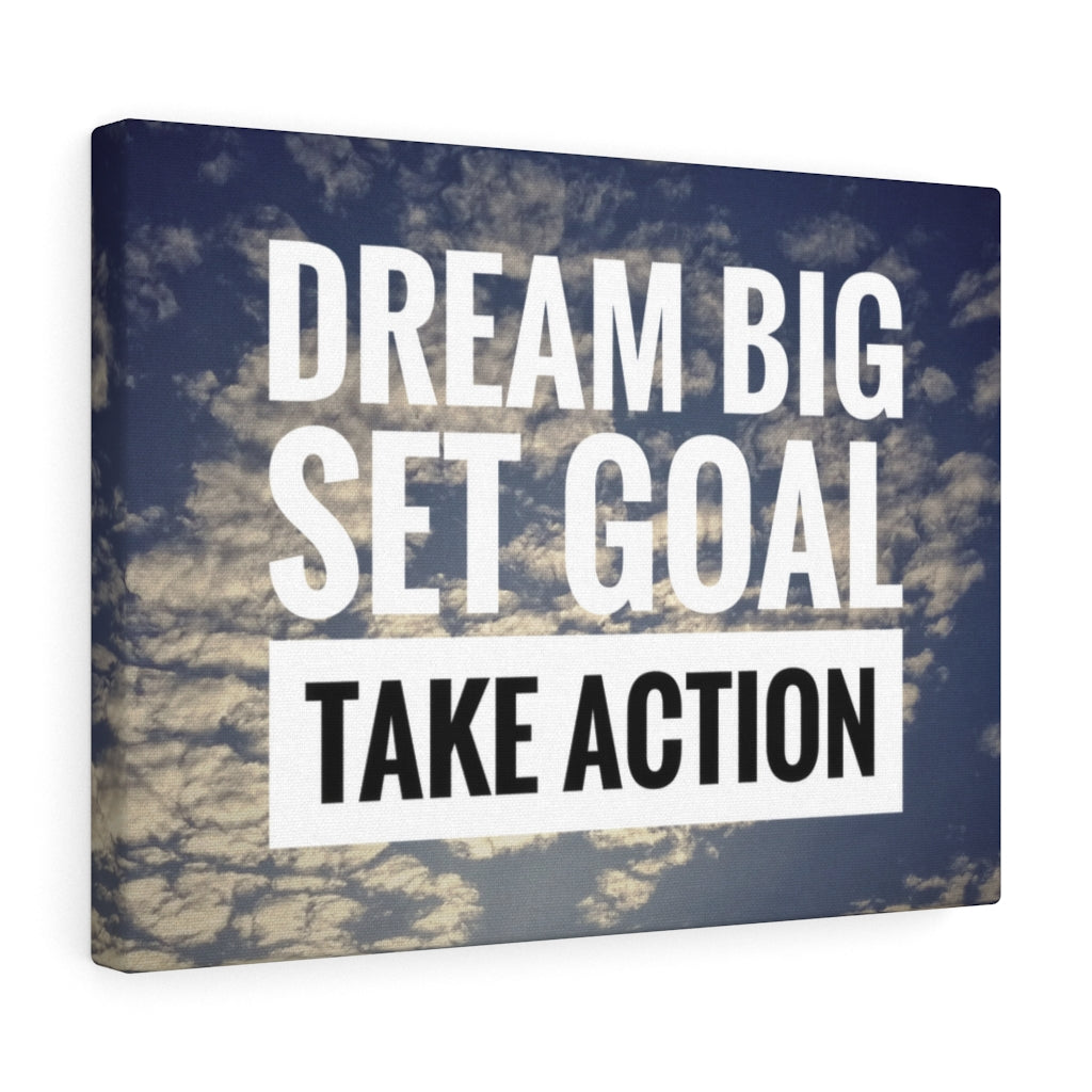 Scripture Walls Inspirational Wall Art Dream Big Set Goal Motivational Print Ready to Hang Artwork Unframed-Express Your Love Gifts
