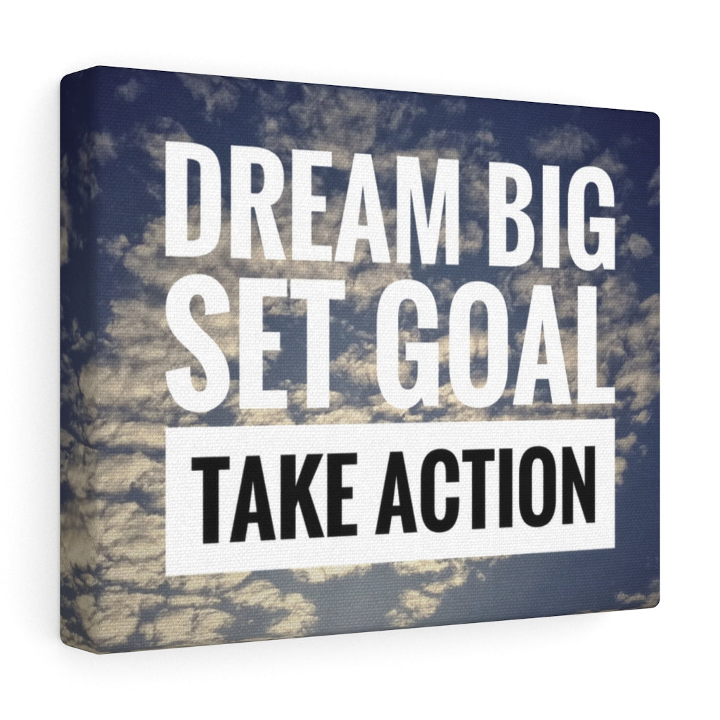 Scripture Walls Inspirational Wall Art Dream Big Set Goal Motivational Print Ready to Hang Artwork Unframed-Express Your Love Gifts