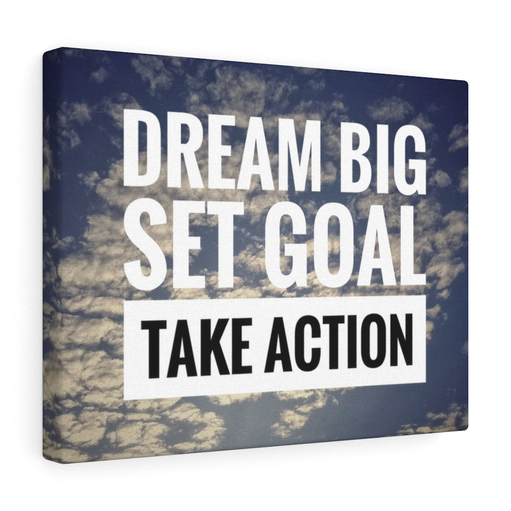 Scripture Walls Inspirational Wall Art Dream Big Set Goal Motivational Print Ready to Hang Artwork Unframed-Express Your Love Gifts