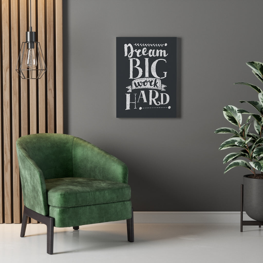Scripture Walls Inspirational Wall Art Dream Big Work Hard Wall Art Motivational Motto Inspiring Prints Artwork Decor Ready to Hang Unframed-Express Your Love Gifts