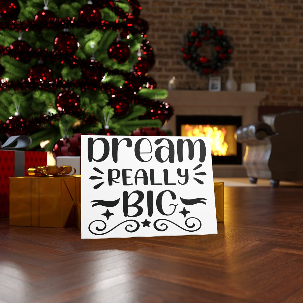 Scripture Walls Inspirational Wall Art Dream Really Big Wall Art Motivation Wall Decor for Home Office Gym Inspiring Success Quote Print Ready to Hang Unframed-Express Your Love Gifts