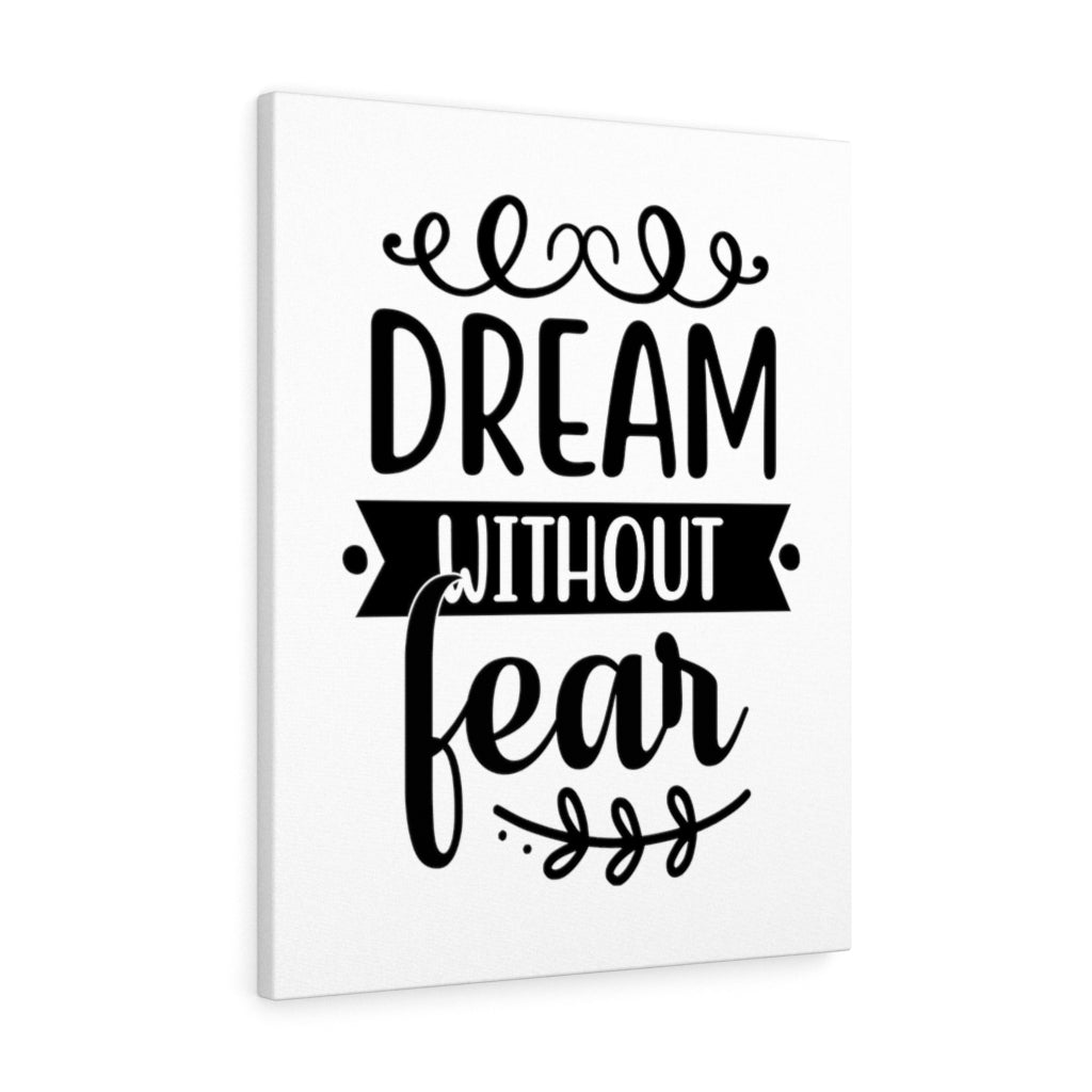 Scripture Walls Inspirational Wall Art Dream Without Fear Wall Art Motivation Wall Decor for Home Office Gym Inspiring Success Quote Print Ready to Hang Unframed-Express Your Love Gifts
