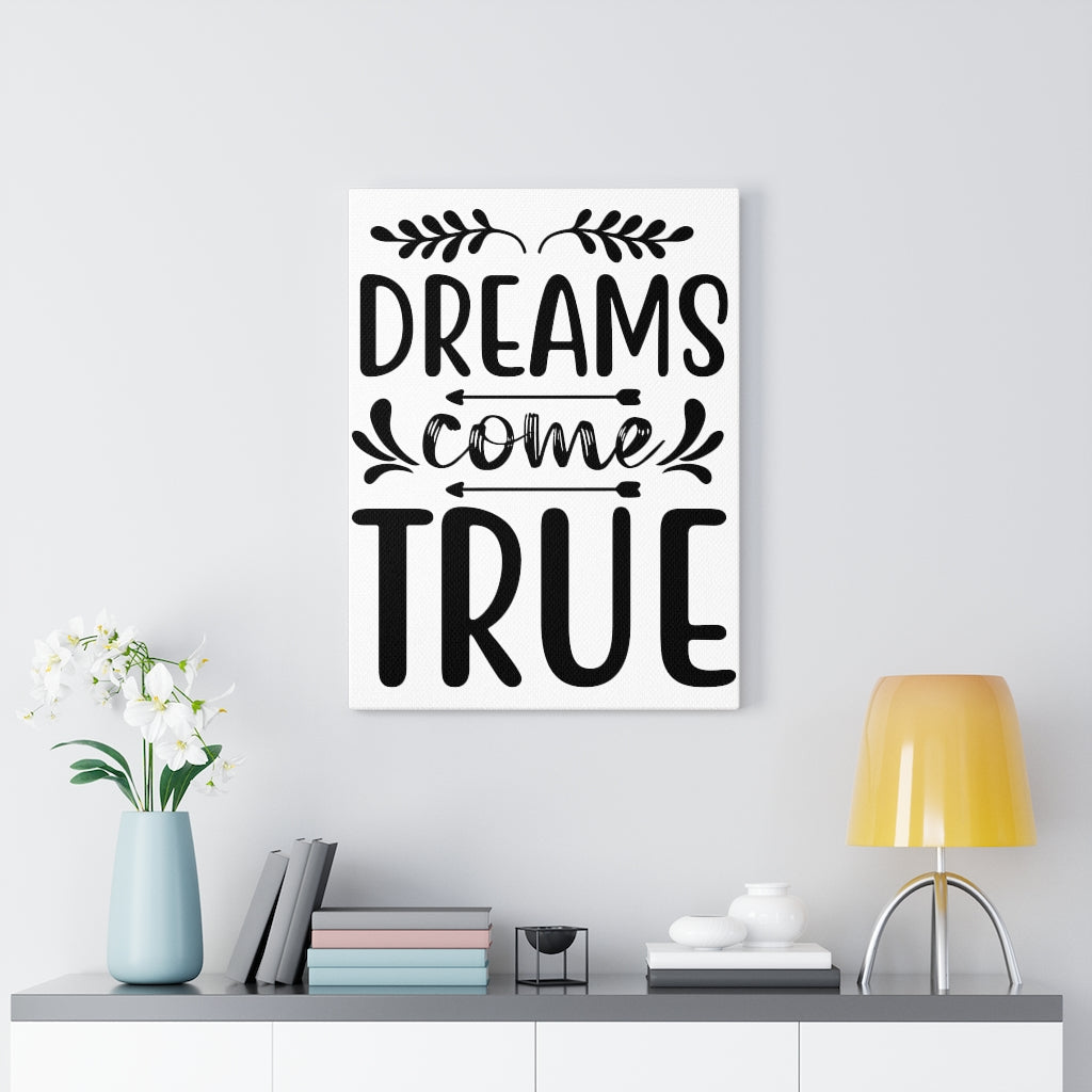 Scripture Walls Inspirational Wall Art Dreams Come True Wall Art Motivation Wall Decor for Home Office Gym Inspiring Success Quote Print Ready to Hang Unframed-Express Your Love Gifts