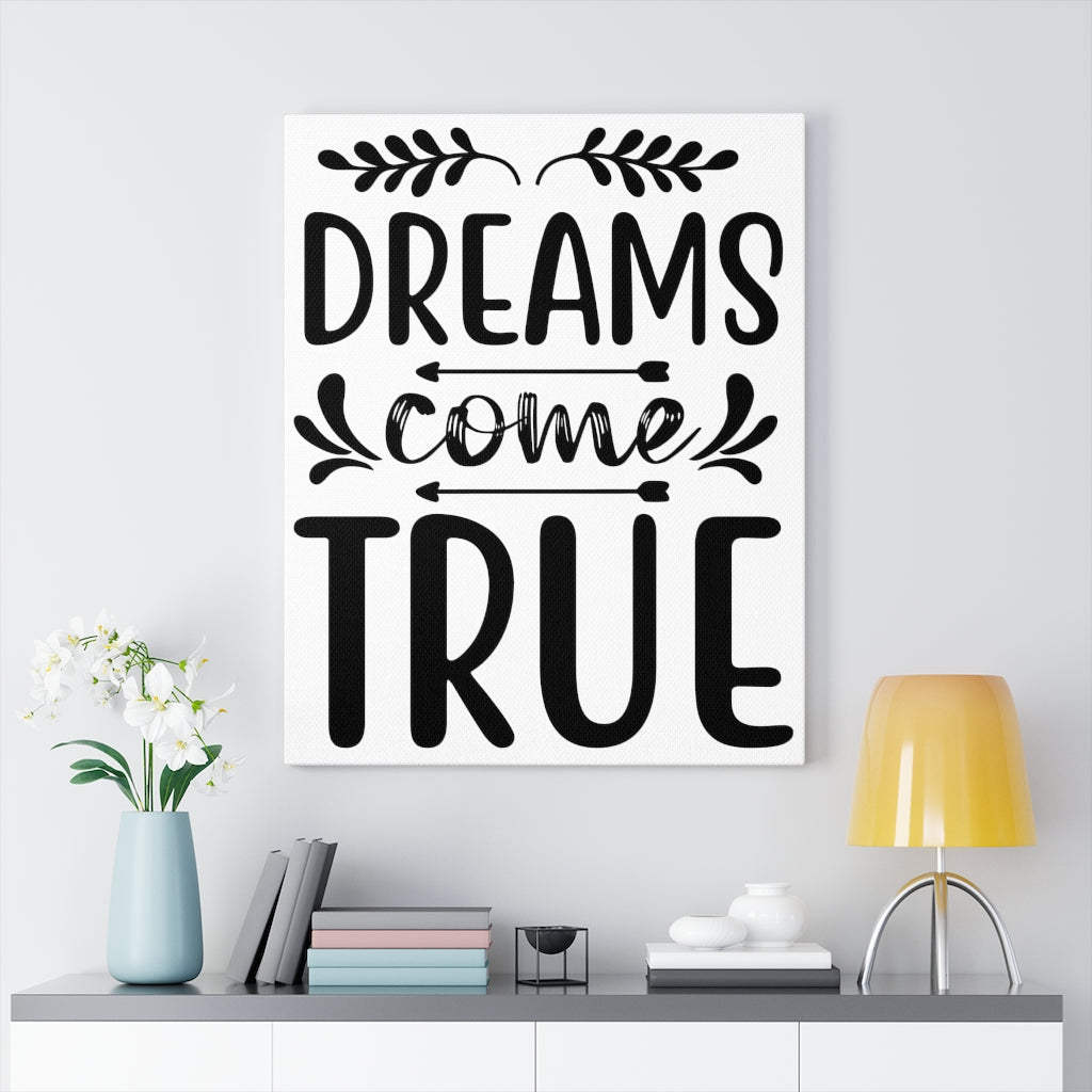 Scripture Walls Inspirational Wall Art Dreams Come True Wall Art Motivation Wall Decor for Home Office Gym Inspiring Success Quote Print Ready to Hang Unframed-Express Your Love Gifts