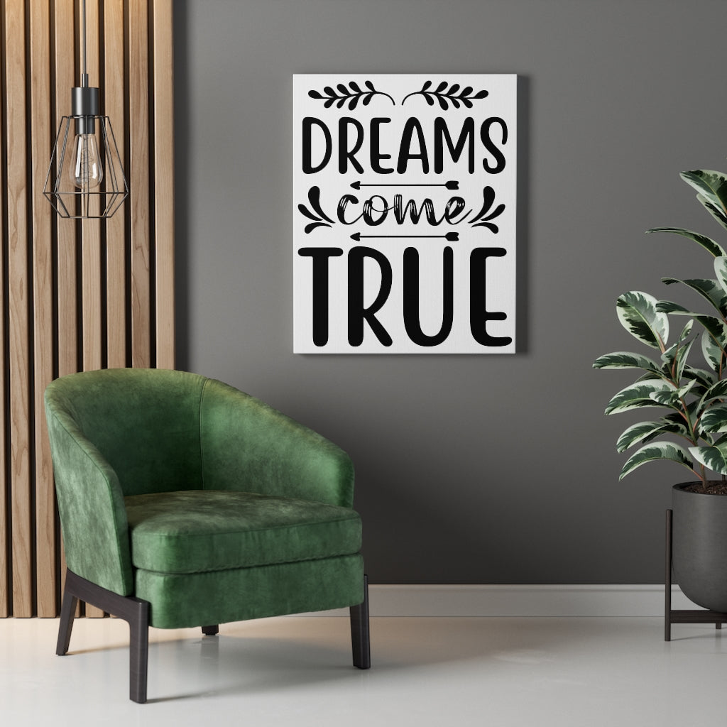Scripture Walls Inspirational Wall Art Dreams Come True Wall Art Motivation Wall Decor for Home Office Gym Inspiring Success Quote Print Ready to Hang Unframed-Express Your Love Gifts