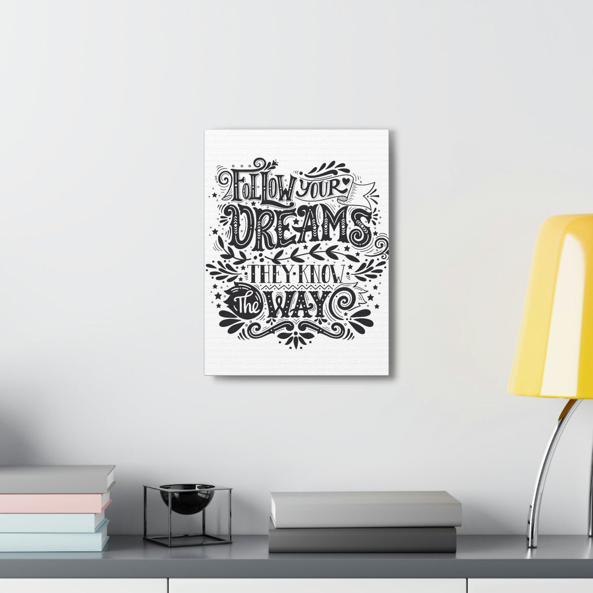 Scripture Walls Inspirational Wall Art Dreams Know The Way Motivation Wall Decor for Home Office Gym Inspiring Success Quote Print Ready to Hang Unframed-Express Your Love Gifts