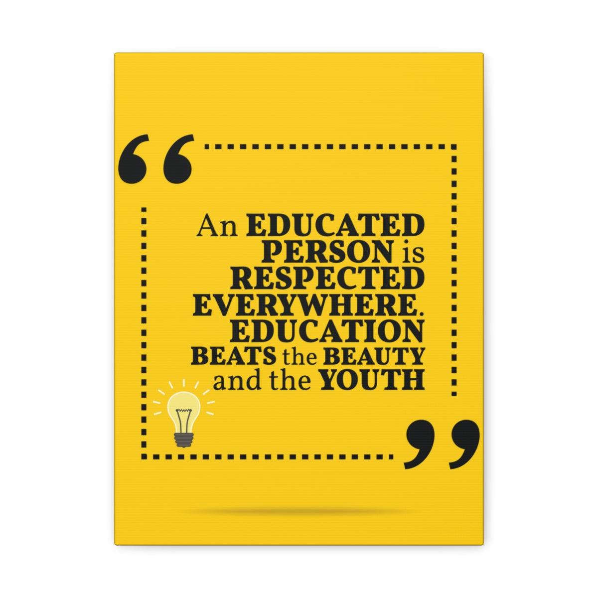 Scripture Walls Inspirational Wall Art Education Beats The Beauty Matthew 6:33 NIV Motivation Wall Decor for Home Office Gym Inspiring Success Quote Print Ready to Hang Unframed-Express Your Love Gifts