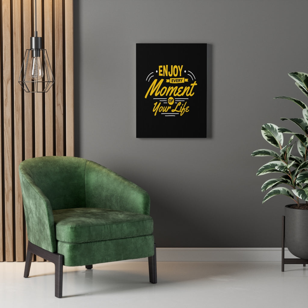 Scripture Walls Inspirational Wall Art Enjoy Every Moment of Your Life Wall Art Motivation Wall Decor for Home Office Gym Inspiring Success Quote Print Ready to Hang Unframed-Express Your Love Gifts