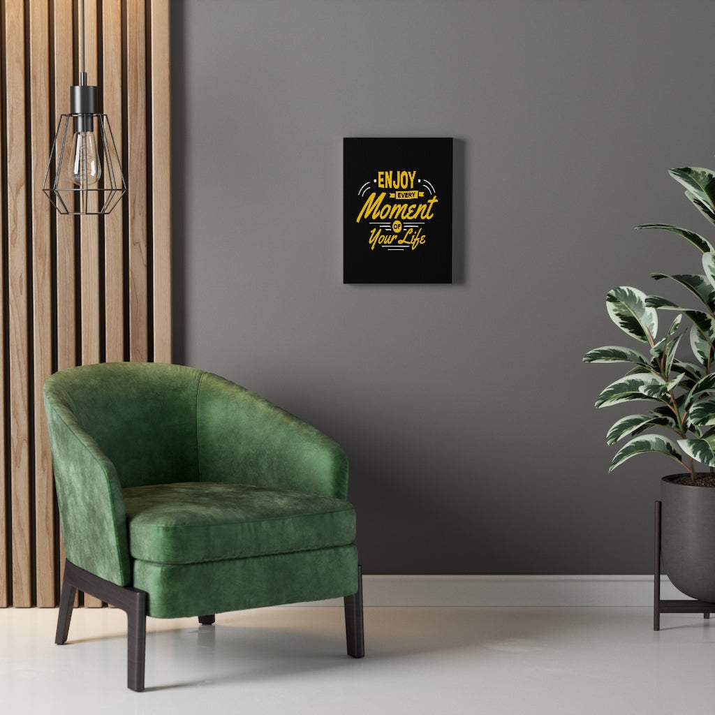 Scripture Walls Inspirational Wall Art Enjoy Every Moment of Your Life Wall Art Motivation Wall Decor for Home Office Gym Inspiring Success Quote Print Ready to Hang Unframed-Express Your Love Gifts