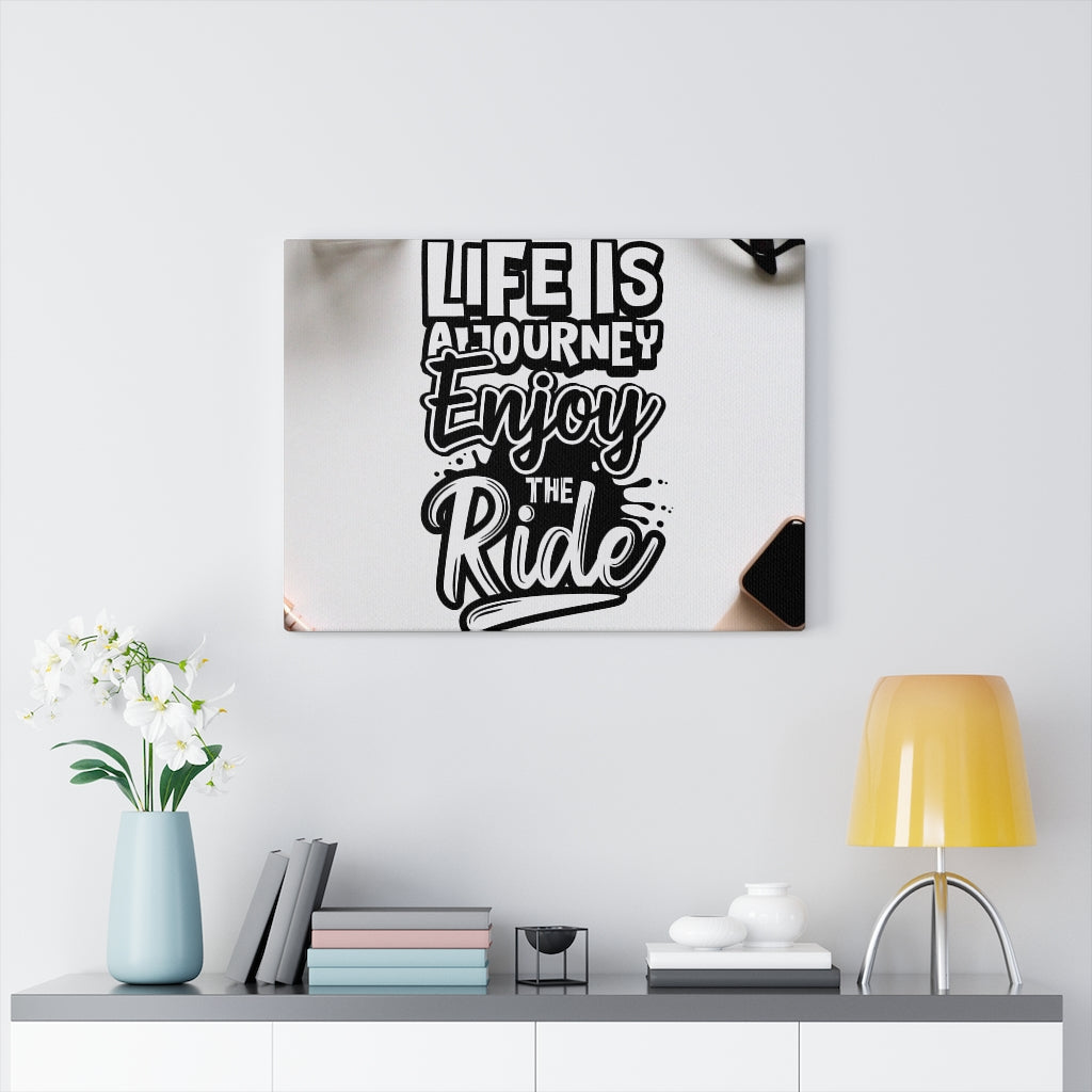 Scripture Walls Inspirational Wall Art Enjoy The Ride Wall Art Motivational Motto Inspiring Prints Artwork Decor Ready to Hang Unframed-Express Your Love Gifts