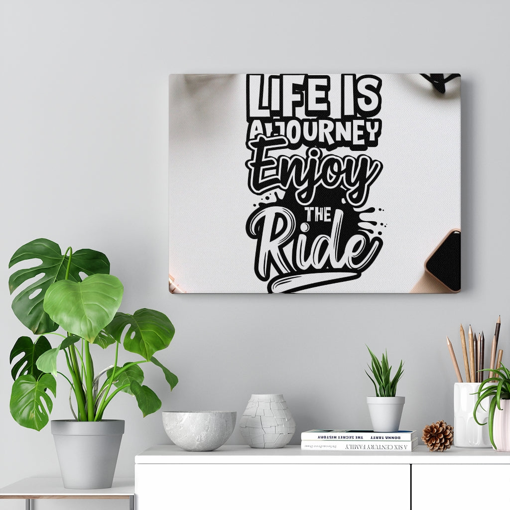 Scripture Walls Inspirational Wall Art Enjoy The Ride Wall Art Motivational Motto Inspiring Prints Artwork Decor Ready to Hang Unframed-Express Your Love Gifts