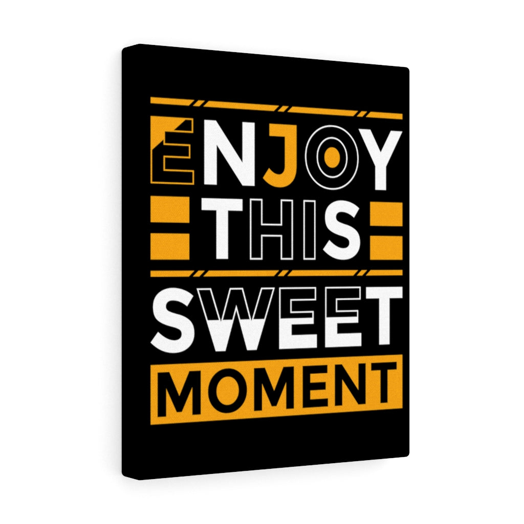 Scripture Walls Inspirational Wall Art Enjoy This Sweet Moment Wall Art Motivation Wall Decor for Home Office Gym Inspiring Success Quote Print Ready to Hang Unframed-Express Your Love Gifts