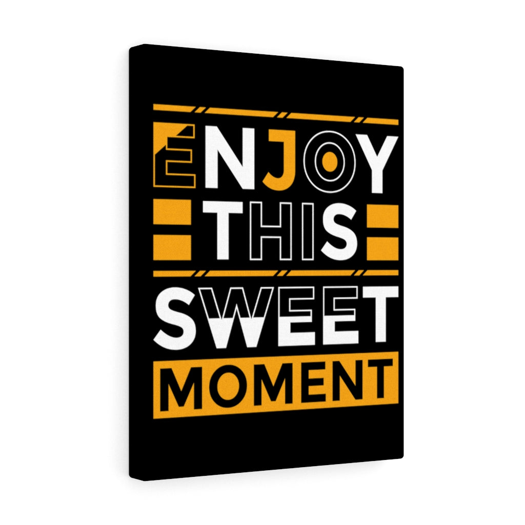 Scripture Walls Inspirational Wall Art Enjoy This Sweet Moment Wall Art Motivation Wall Decor for Home Office Gym Inspiring Success Quote Print Ready to Hang Unframed-Express Your Love Gifts