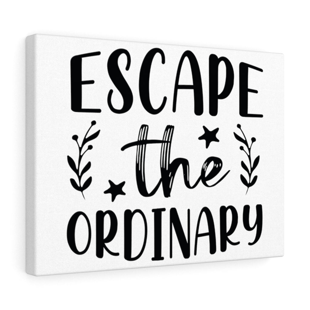 Scripture Walls Inspirational Wall Art Escape The Ordinary Star Wall Art Motivation Wall Decor for Home Office Gym Inspiring Success Quote Print Ready to Hang Unframed-Express Your Love Gifts