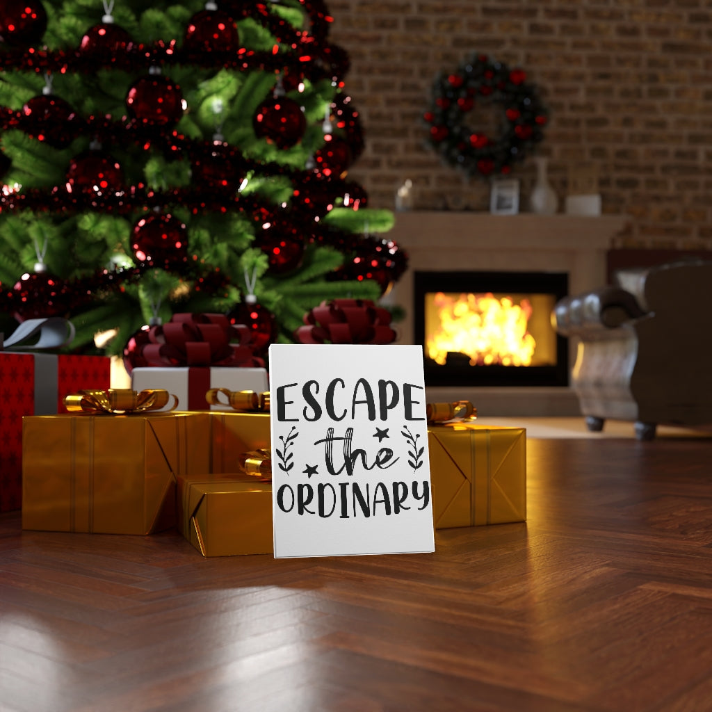 Scripture Walls Inspirational Wall Art Escape The Ordinary Stars Wall Art Motivation Wall Decor for Home Office Gym Inspiring Success Quote Print Ready to Hang Unframed-Express Your Love Gifts