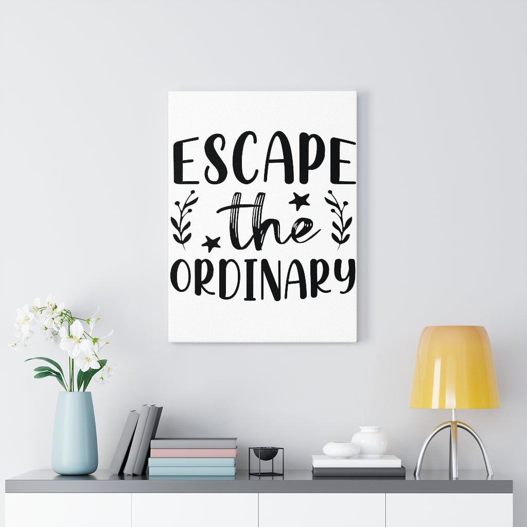 Scripture Walls Inspirational Wall Art Escape The Ordinary Stars Wall Art Motivation Wall Decor for Home Office Gym Inspiring Success Quote Print Ready to Hang Unframed-Express Your Love Gifts
