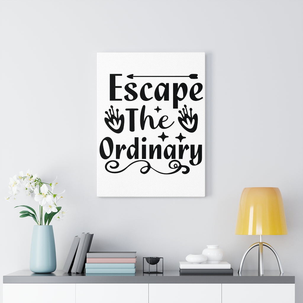 Scripture Walls Inspirational Wall Art Escape The Ordinary Wall Art Motivation Wall Decor for Home Office Gym Inspiring Success Quote Print Ready to Hang Unframed-Express Your Love Gifts