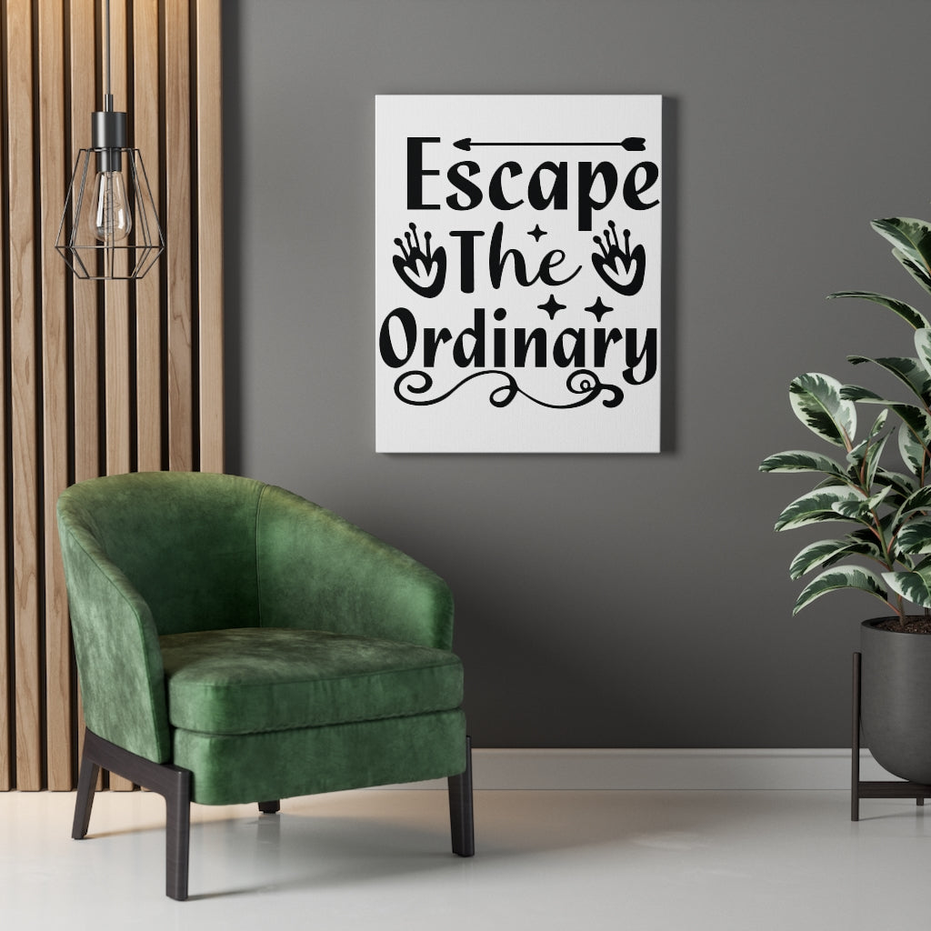 Scripture Walls Inspirational Wall Art Escape The Ordinary Wall Art Motivation Wall Decor for Home Office Gym Inspiring Success Quote Print Ready to Hang Unframed-Express Your Love Gifts