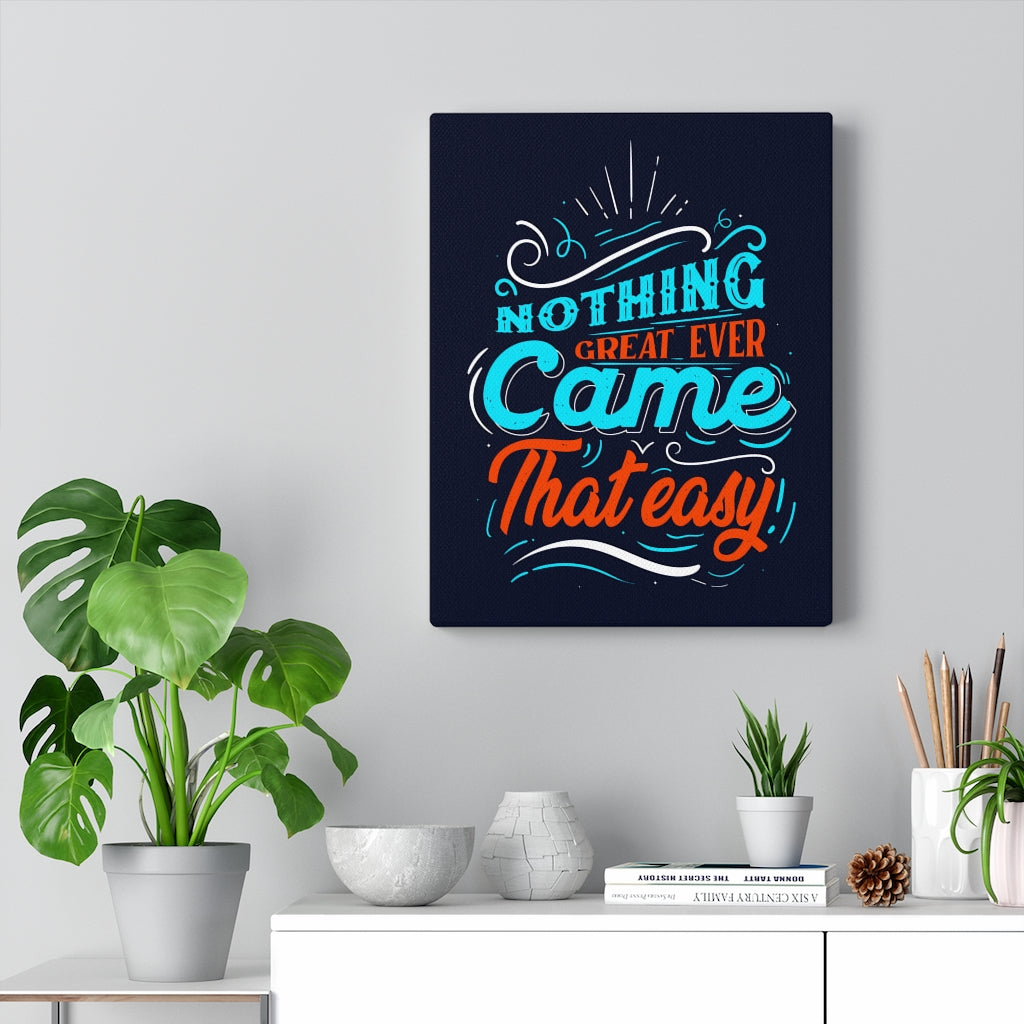 Scripture Walls Inspirational Wall Art Ever Came That Easy Wall Art Motivational Motto Inspiring Prints Artwork Decor Ready to Hang Unframed-Express Your Love Gifts