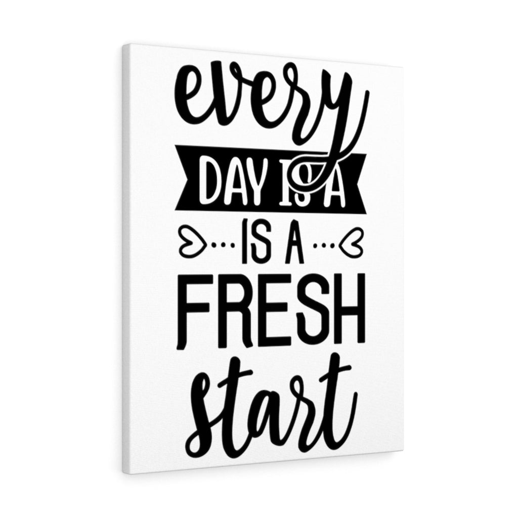 Scripture Walls Inspirational Wall Art Every Day Is A Fresh Start Wall Art Motivation Wall Decor for Home Office Gym Inspiring Success Quote Print Ready to Hang Unframed-Express Your Love Gifts