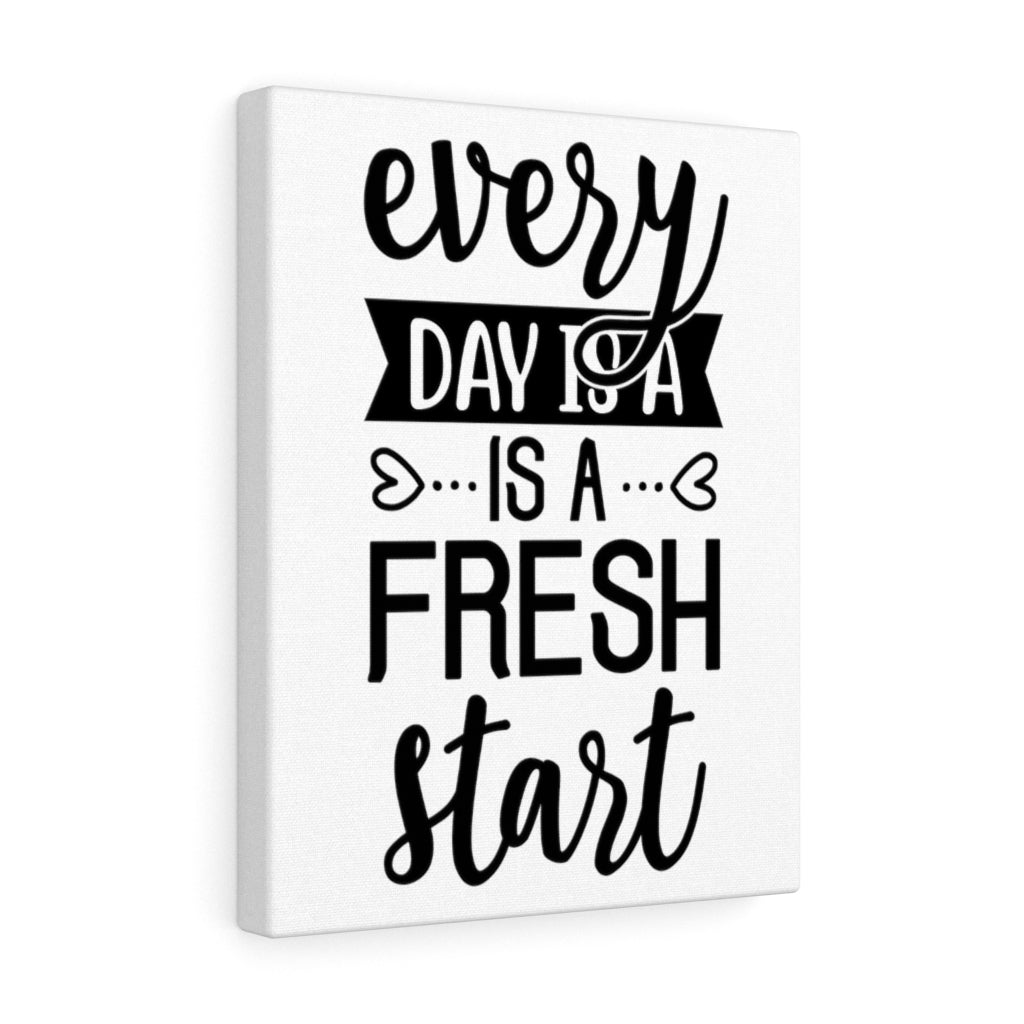 Scripture Walls Inspirational Wall Art Every Day Is A Fresh Start Wall Art Motivation Wall Decor for Home Office Gym Inspiring Success Quote Print Ready to Hang Unframed-Express Your Love Gifts