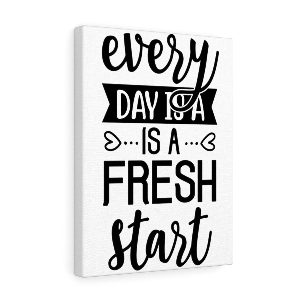 Scripture Walls Inspirational Wall Art Every Day Is A Fresh Start Wall Art Motivation Wall Decor for Home Office Gym Inspiring Success Quote Print Ready to Hang Unframed-Express Your Love Gifts