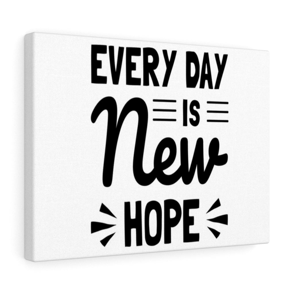 Scripture Walls Inspirational Wall Art Every Day Is New Hope Wall Art Motivation Wall Decor for Home Office Gym Inspiring Success Quote Print Ready to Hang Unframed-Express Your Love Gifts