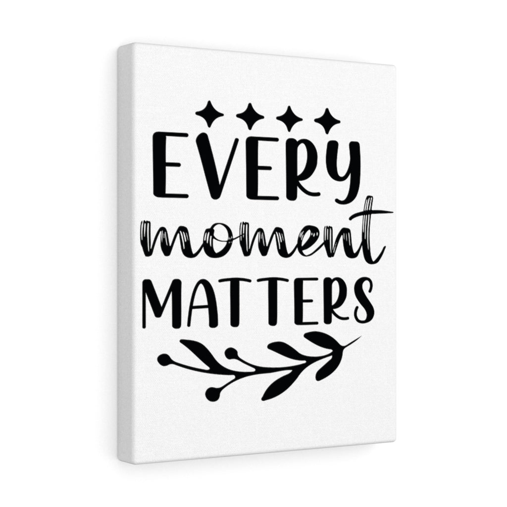 Scripture Walls Inspirational Wall Art Every Moment Matters Stars Wall Art Motivation Wall Decor for Home Office Gym Inspiring Success Quote Print Ready to Hang Unframed-Express Your Love Gifts
