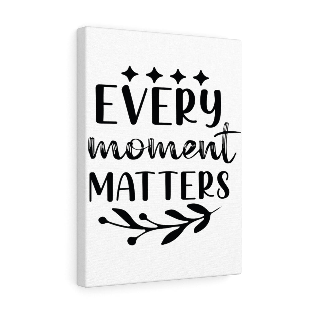 Scripture Walls Inspirational Wall Art Every Moment Matters Stars Wall Art Motivation Wall Decor for Home Office Gym Inspiring Success Quote Print Ready to Hang Unframed-Express Your Love Gifts