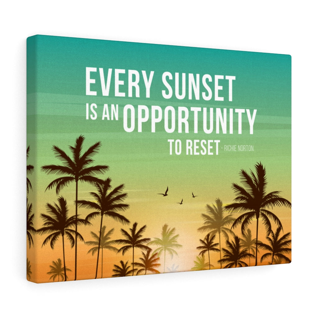 Scripture Walls Inspirational Wall Art Every Sunset Is An Opportunity Wall Art Motivational Motto Inspiring Prints Artwork Decor Ready to Hang Unframed-Express Your Love Gifts