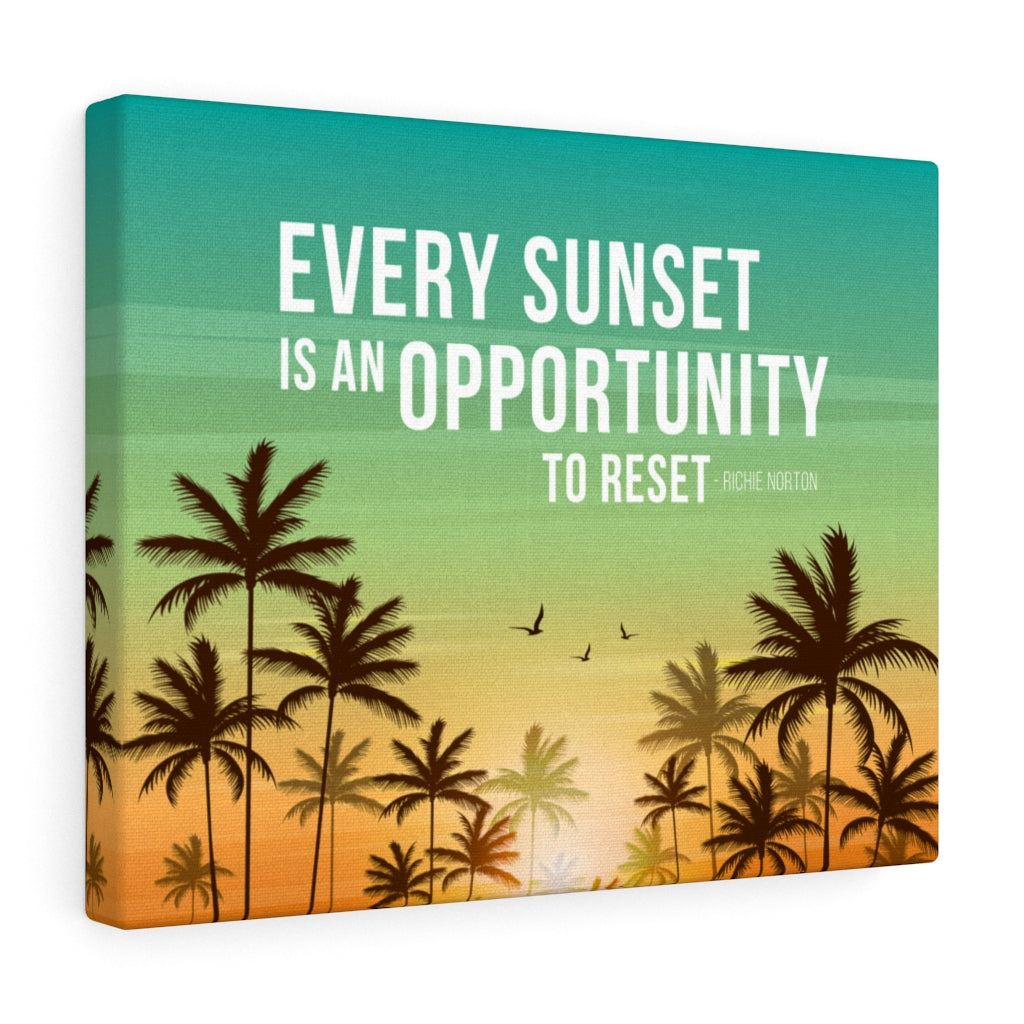 Scripture Walls Inspirational Wall Art Every Sunset Is An Opportunity Wall Art Motivational Motto Inspiring Prints Artwork Decor Ready to Hang Unframed-Express Your Love Gifts