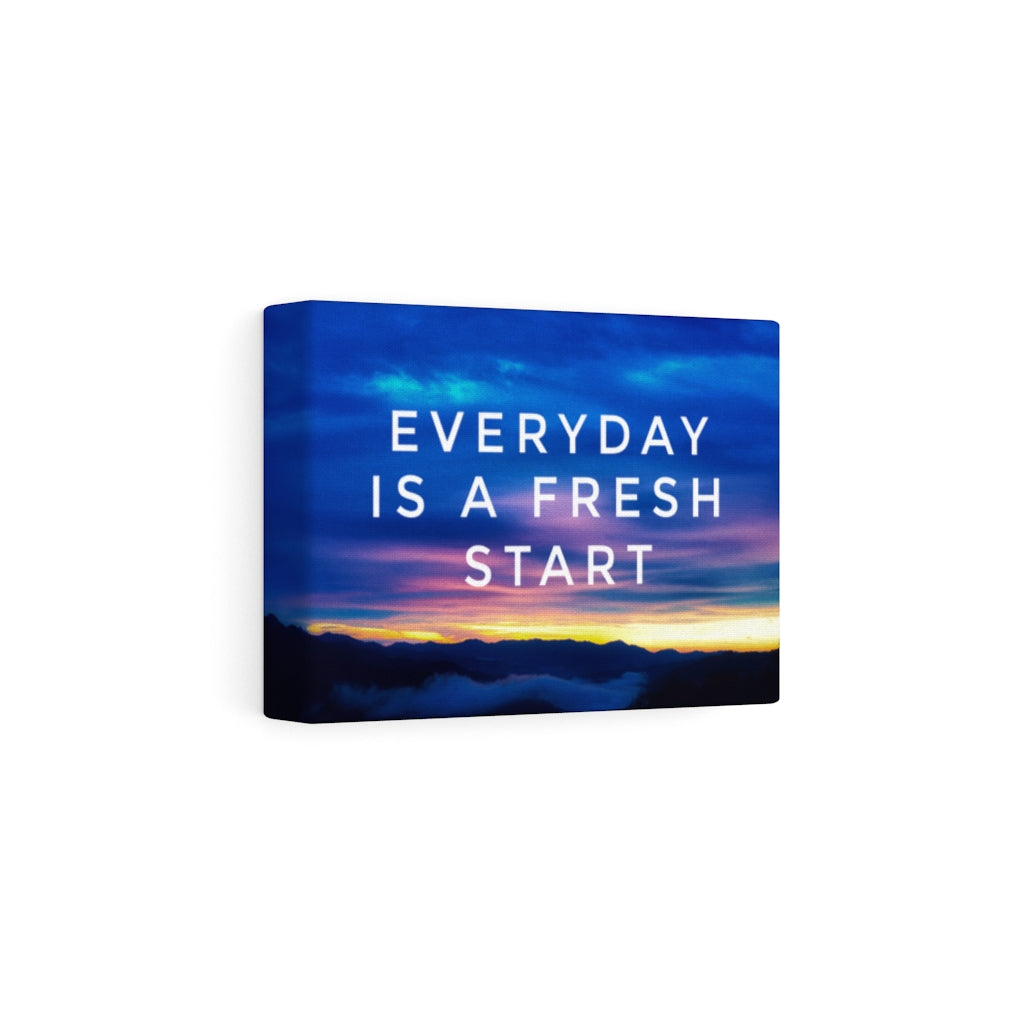 Scripture Walls Inspirational Wall Art Everyday Is A Fresh Start Wall Art Motivational Motto Inspiring Prints Artwork Decor Ready to Hang Unframed-Express Your Love Gifts