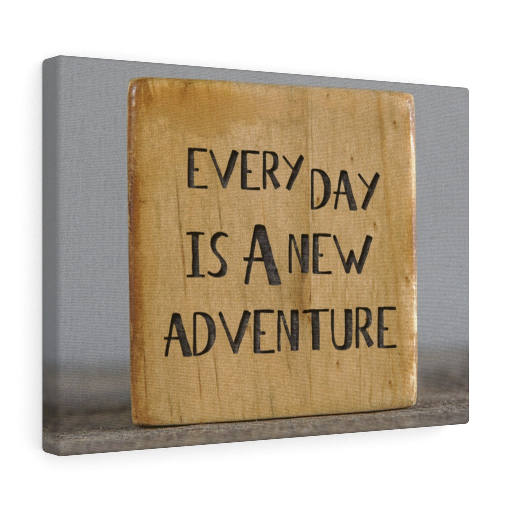 Scripture Walls Inspirational Wall Art Everyday Is A New Adventure Motivational Print Ready to Hang Artwork Unframed-Express Your Love Gifts