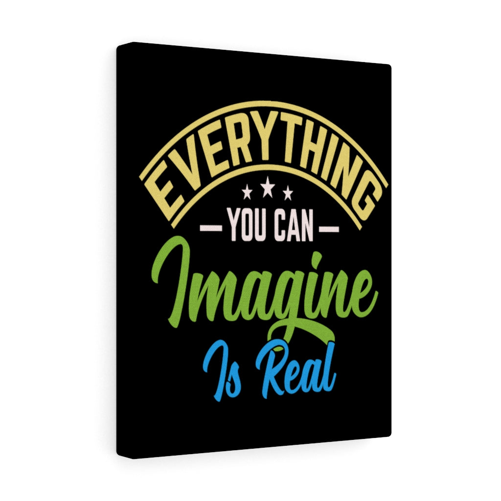 Scripture Walls Inspirational Wall Art Everything You Can Imagine Is Real Wall Art Motivation Wall Decor for Home Office Gym Inspiring Success Quote Print Ready to Hang Unframed-Express Your Love Gifts