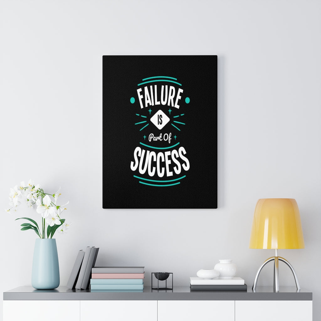 Scripture Walls Inspirational Wall Art Failure Is A Part Of Success Wall Art Motivation Wall Decor for Home Office Gym Inspiring Success Quote Print Ready to Hang Unframed-Express Your Love Gifts