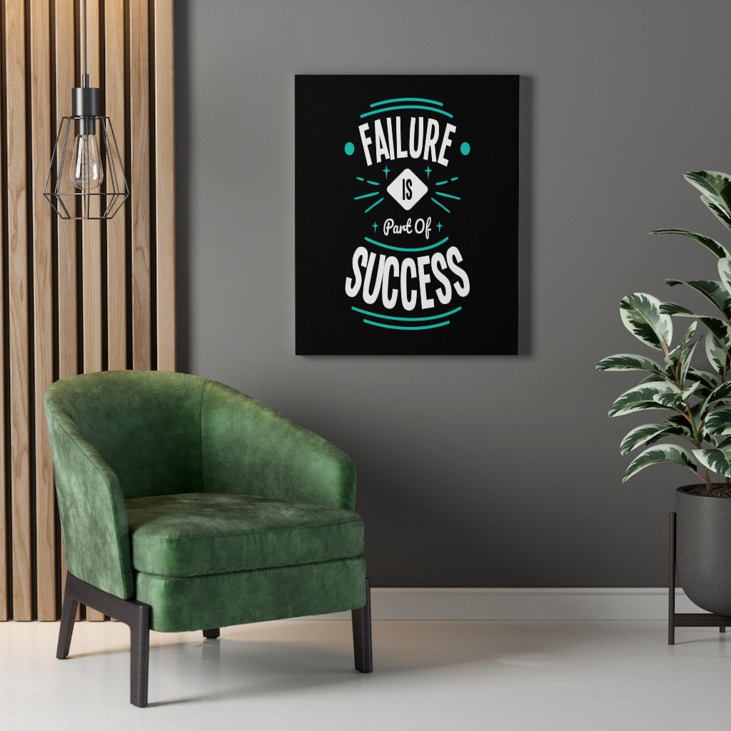 Scripture Walls Inspirational Wall Art Failure Is A Part Of Success Wall Art Motivation Wall Decor for Home Office Gym Inspiring Success Quote Print Ready to Hang Unframed-Express Your Love Gifts