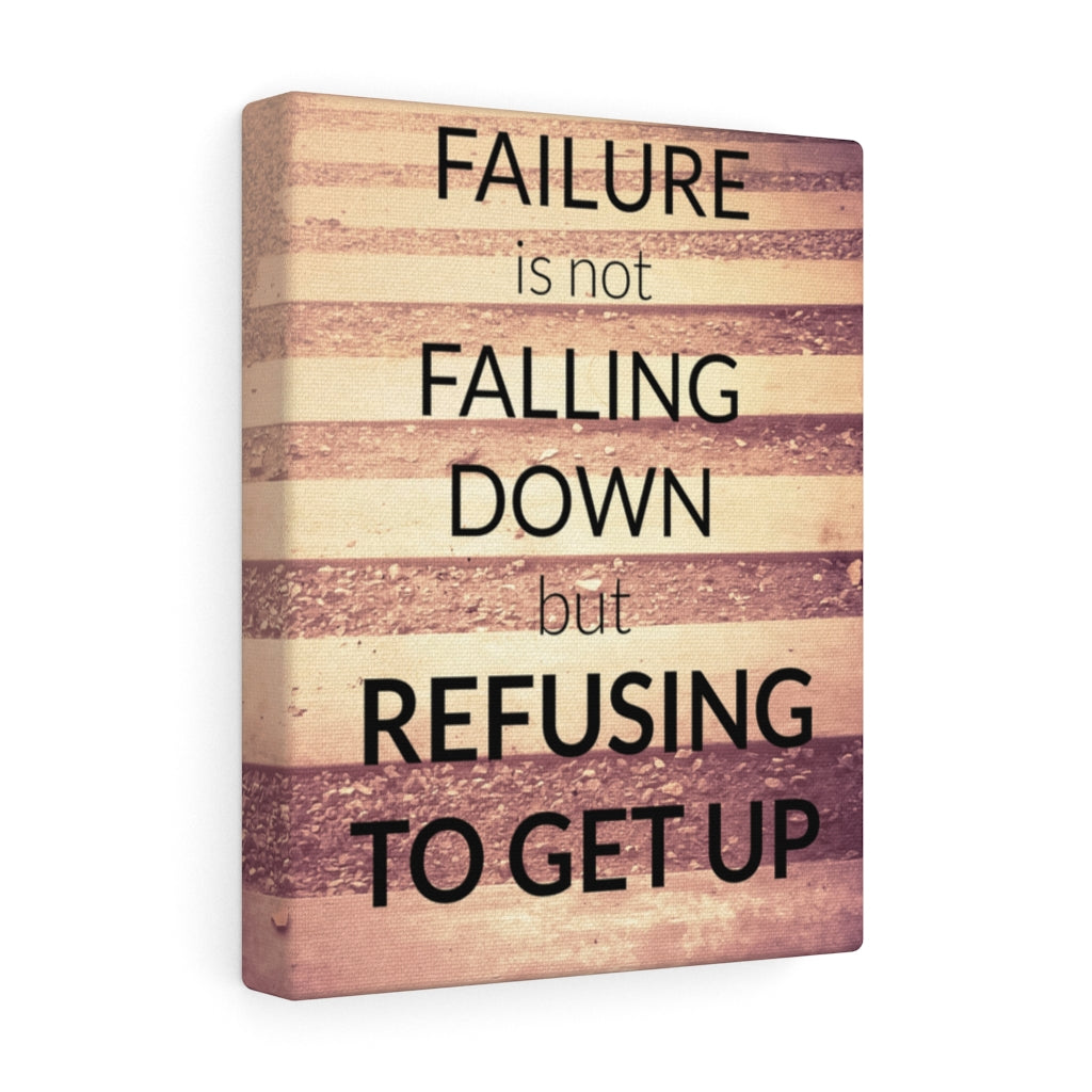Scripture Walls Inspirational Wall Art Failure Is Not Falling Down Brown Wall Art Motivational Motto Inspiring Prints Artwork Decor Ready to Hang Unframed-Express Your Love Gifts