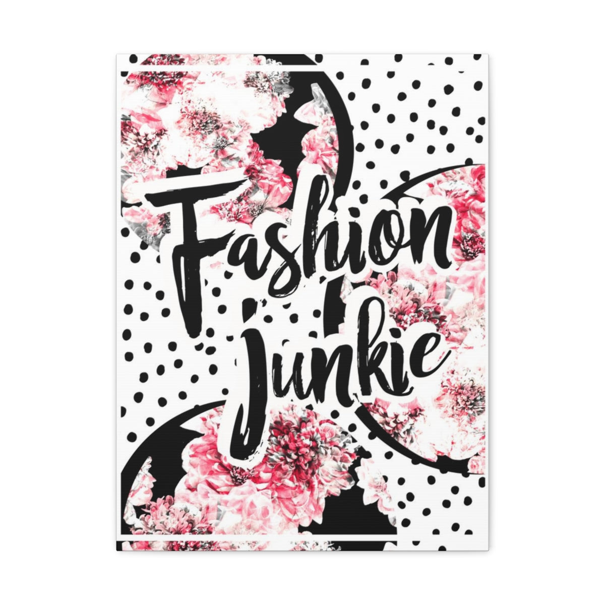 Scripture Walls Inspirational Wall Art Fashion Junkie Motivation Wall Decor for Home Office Gym Inspiring Success Quote Print Ready to Hang Unframed-Express Your Love Gifts