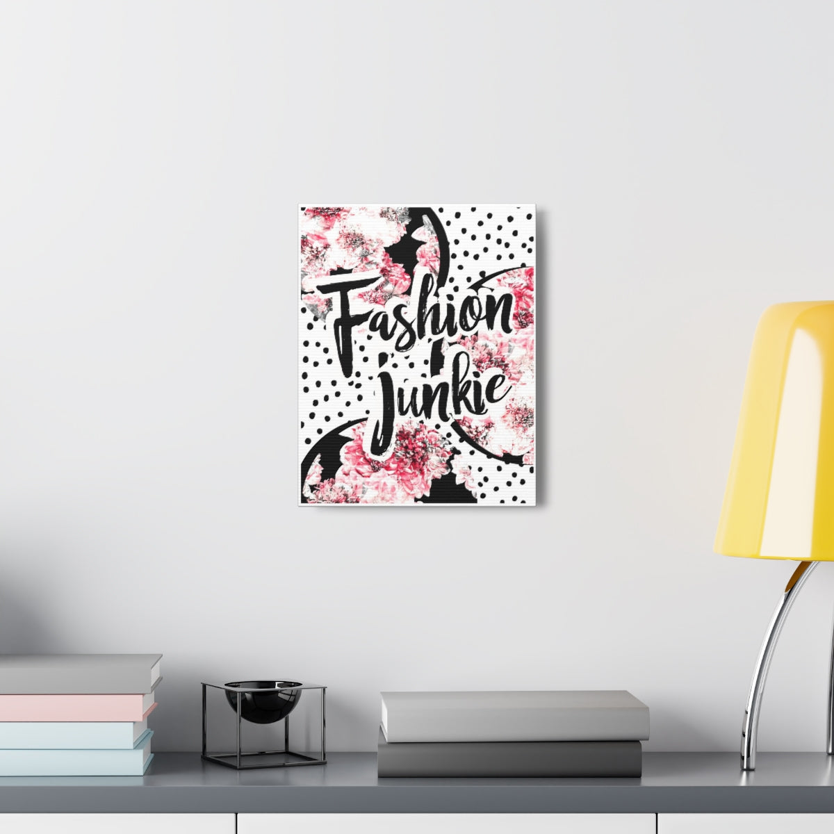 Scripture Walls Inspirational Wall Art Fashion Junkie Motivation Wall Decor for Home Office Gym Inspiring Success Quote Print Ready to Hang Unframed-Express Your Love Gifts