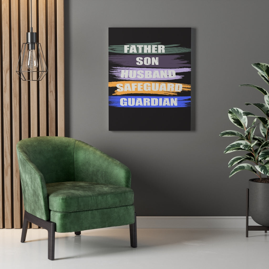 Scripture Walls Inspirational Wall Art Father Safeguard Guardian Wall Art Motivation Wall Decor for Home Office Gym Inspiring Success Quote Print Ready to Hang Unframed-Express Your Love Gifts