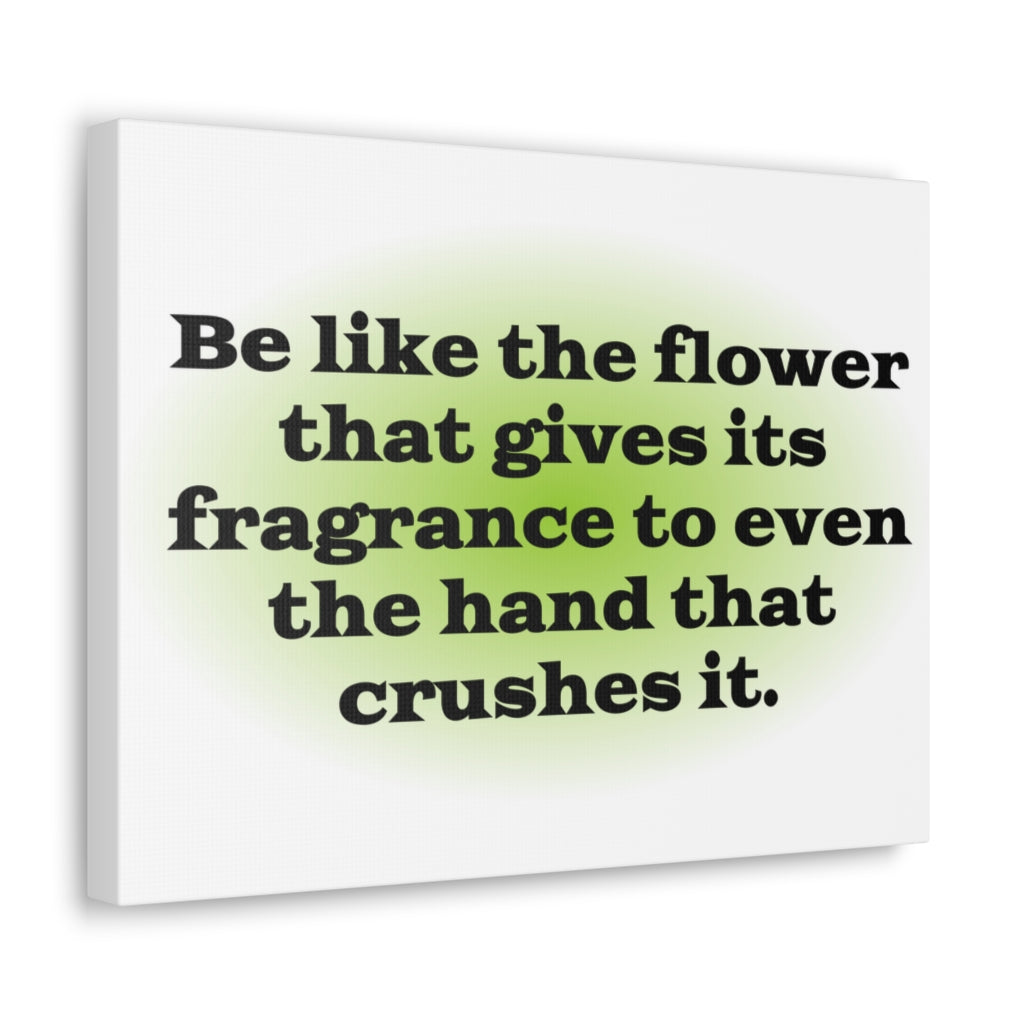 Scripture Walls Inspirational Wall Art Flower Gives Fragrance Motivation Wall Decor for Home Office Gym Inspiring Success Quote Print Ready to Hang Unframed-Express Your Love Gifts