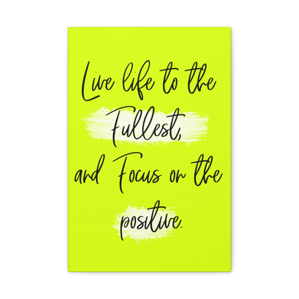 Scripture Walls Inspirational Wall Art Focus On Positive Motivation Wall Decor for Home Office Gym Inspiring Success Quote Print Ready to Hang Unframed-Express Your Love Gifts