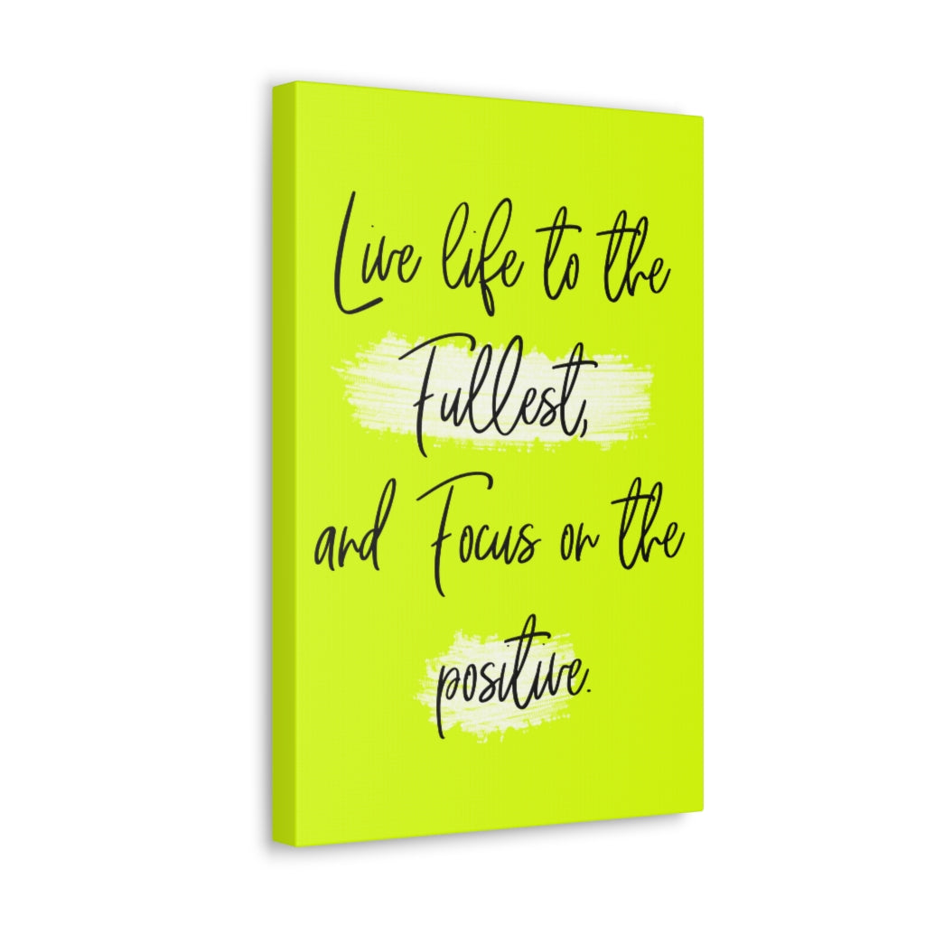 Scripture Walls Inspirational Wall Art Focus On Positive Motivation Wall Decor for Home Office Gym Inspiring Success Quote Print Ready to Hang Unframed-Express Your Love Gifts