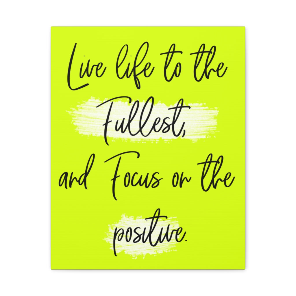 Scripture Walls Inspirational Wall Art Focus On Positive Motivation Wall Decor for Home Office Gym Inspiring Success Quote Print Ready to Hang Unframed-Express Your Love Gifts