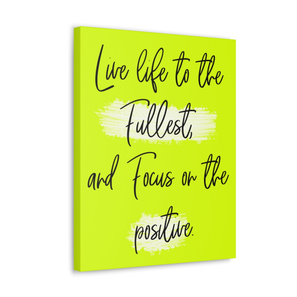 Scripture Walls Inspirational Wall Art Focus On Positive Motivation Wall Decor for Home Office Gym Inspiring Success Quote Print Ready to Hang Unframed-Express Your Love Gifts