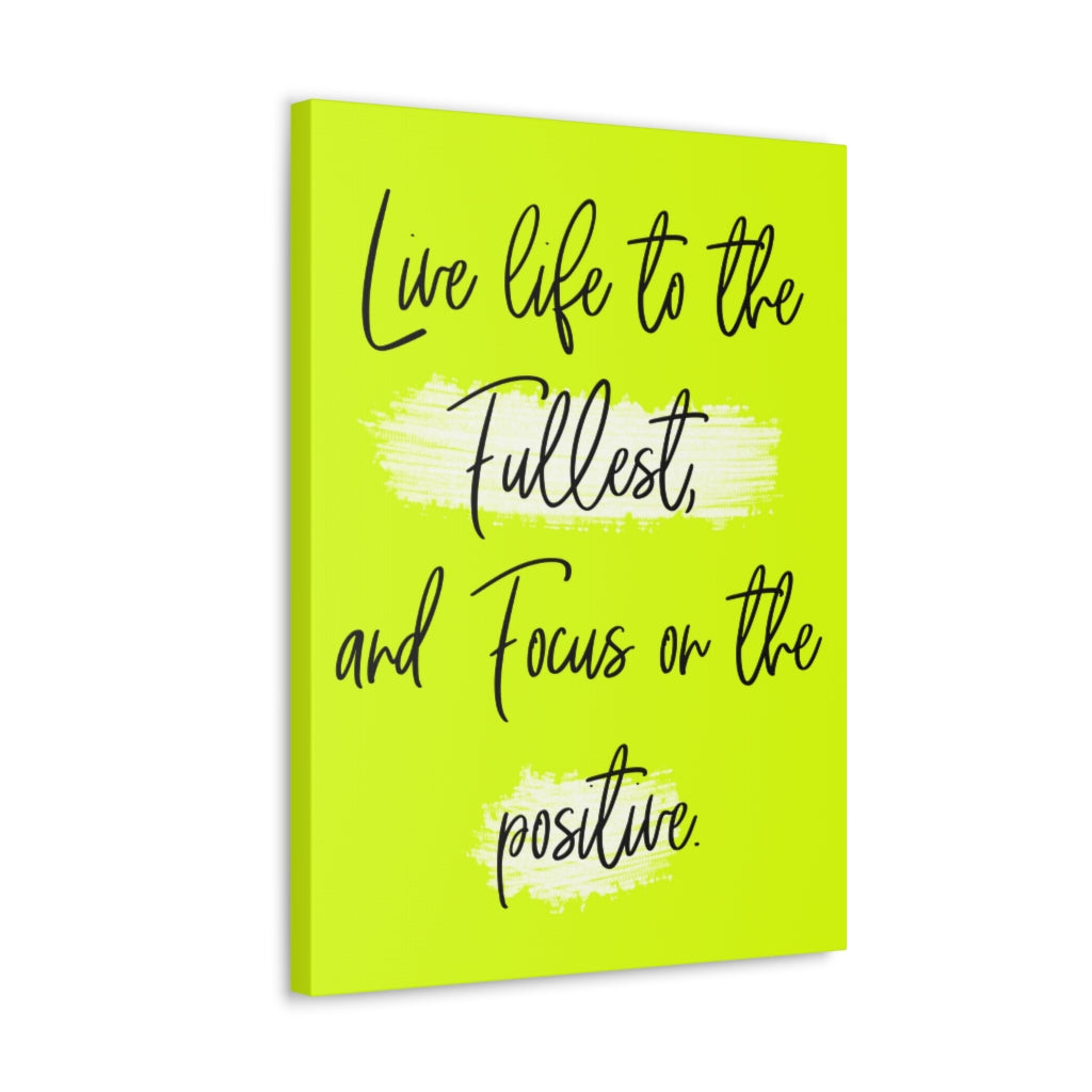 Scripture Walls Inspirational Wall Art Focus On Positive Motivation Wall Decor for Home Office Gym Inspiring Success Quote Print Ready to Hang Unframed-Express Your Love Gifts