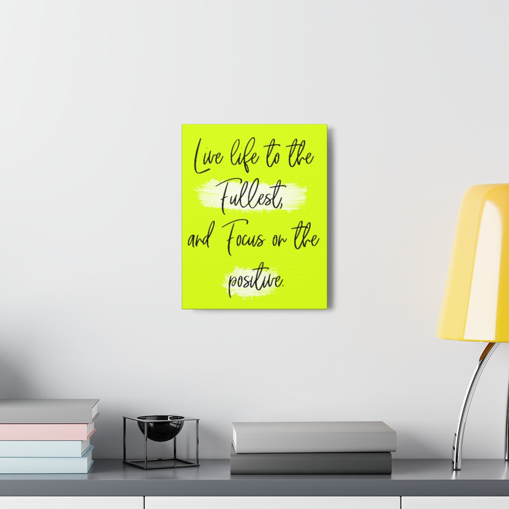 Scripture Walls Inspirational Wall Art Focus On Positive Motivation Wall Decor for Home Office Gym Inspiring Success Quote Print Ready to Hang Unframed-Express Your Love Gifts
