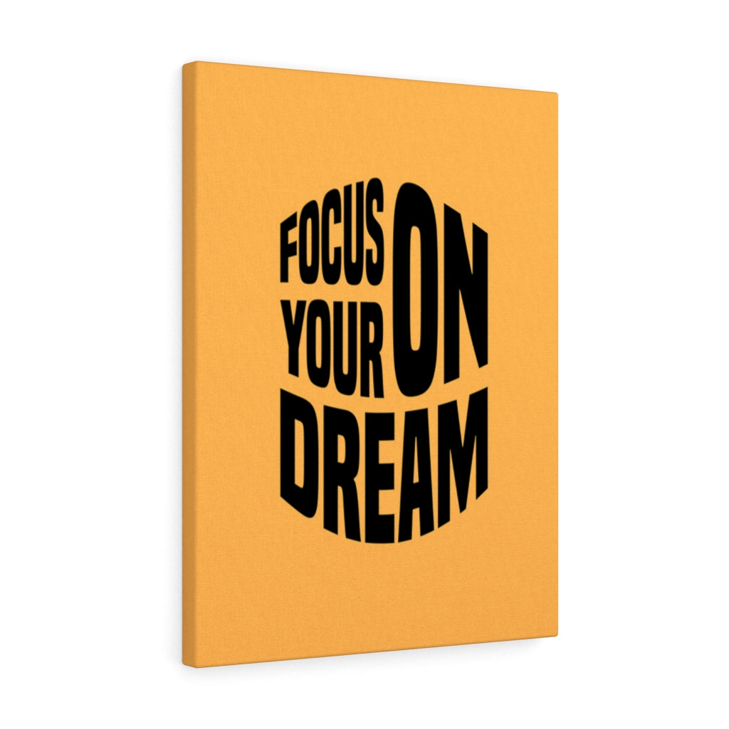 Scripture Walls Inspirational Wall Art Focus On Your Dream Wall Art Motivation Wall Decor for Home Office Gym Inspiring Success Quote Print Ready to Hang Unframed-Express Your Love Gifts